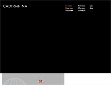 Tablet Screenshot of cadirafina.com